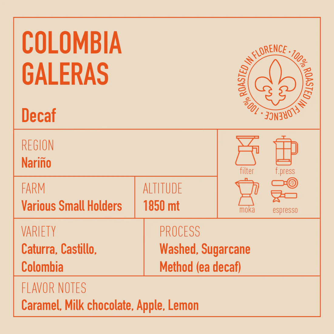 Colombia Galeras Decaf - Image 3