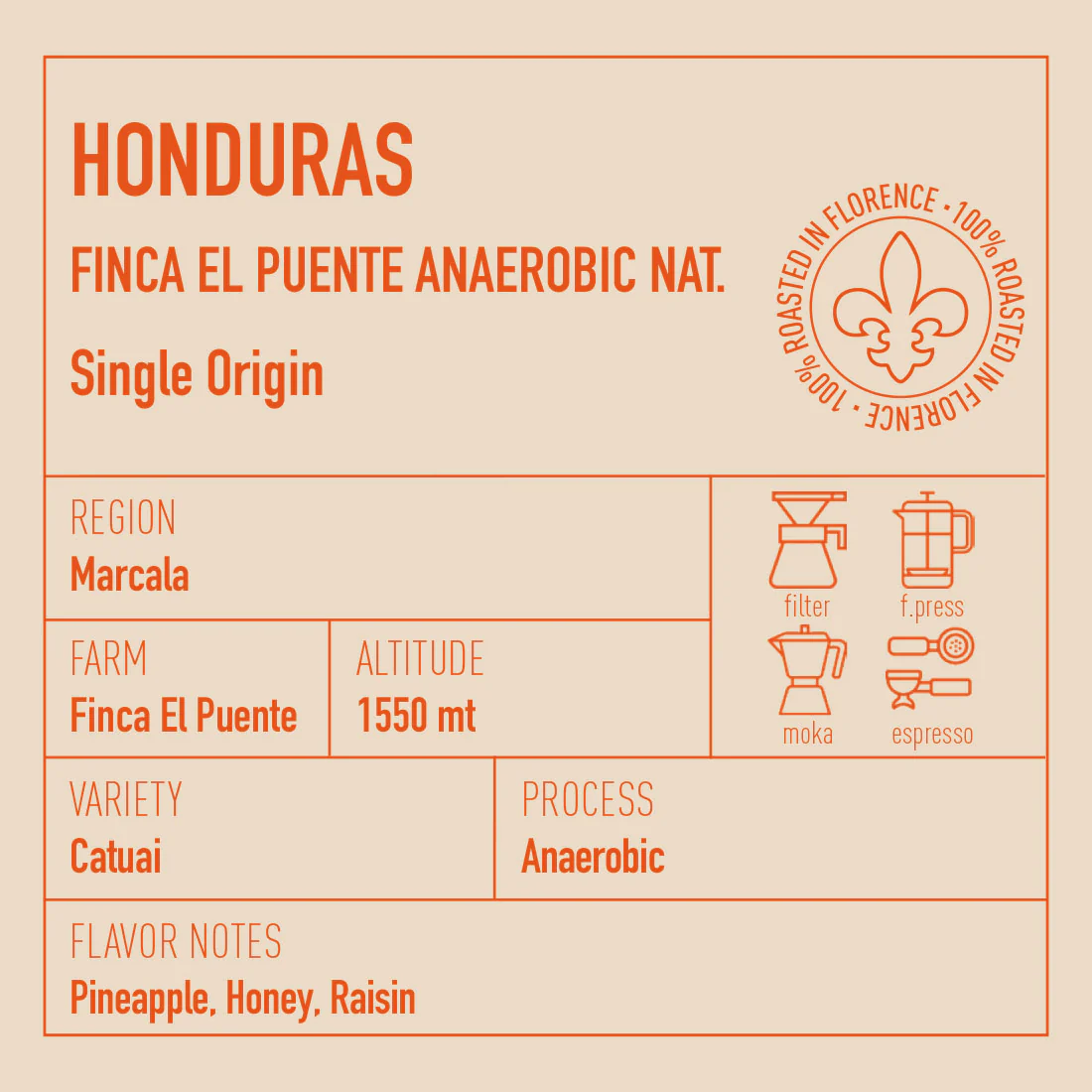 Honduras Finca El Puente Catuai Anaerobic Natural - Image 3