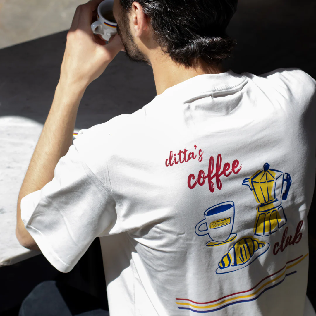T- shirt Ditta's Coffee Club - Image 3